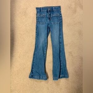 American Eagle Dark denim High rise Skinny Jeans size 2 short